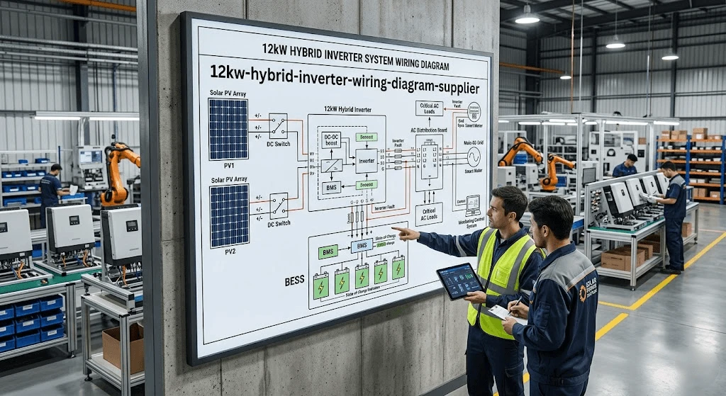 12kw off grid solar inverter parallel wiring diagram for B2B integrators 12kw off grid solar inverter parallel wiring diagram for B2B integrators